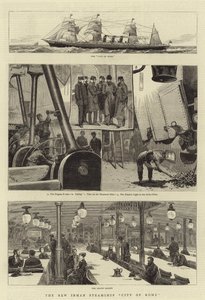 The New Inman Steamship City of Roma